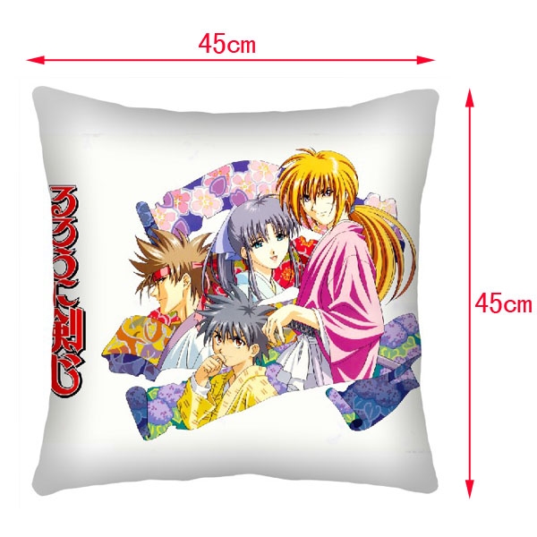 Rurouni Kenshin Double-Side Cushion (reserve 3 days ahead) NO FILLING