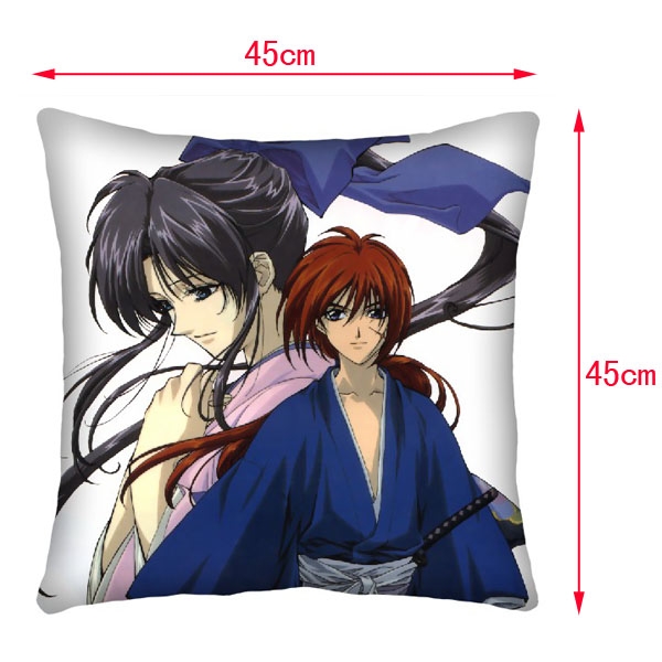 Rurouni Kenshin Double-Side Cushion (reserve 3 days ahead) NO FILLING