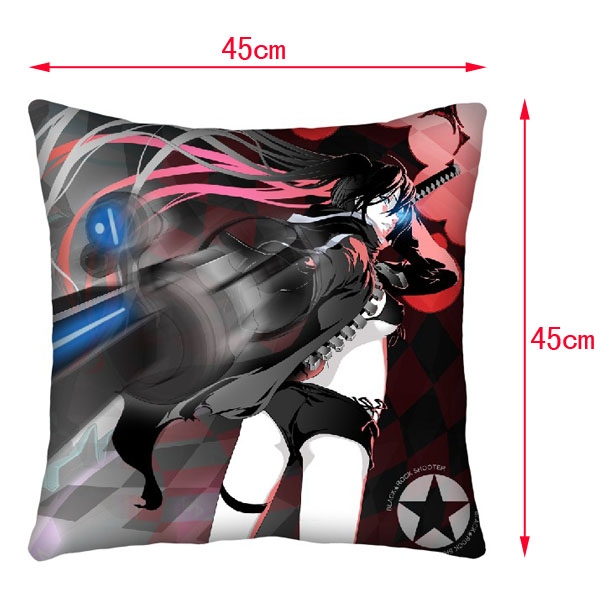 Black Rock Shooter Double-Side Cushion (reserve 3 days ahead) NO FILLING