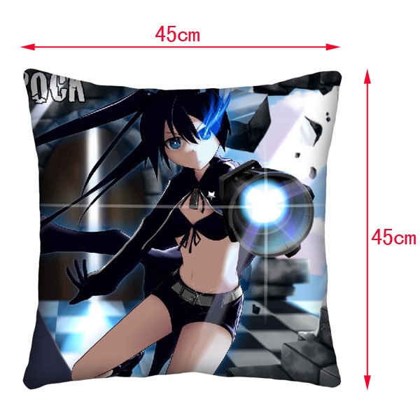 Black Rock Shooter Double-Side Cushion (reserve 3 days ahead) NO FILLING