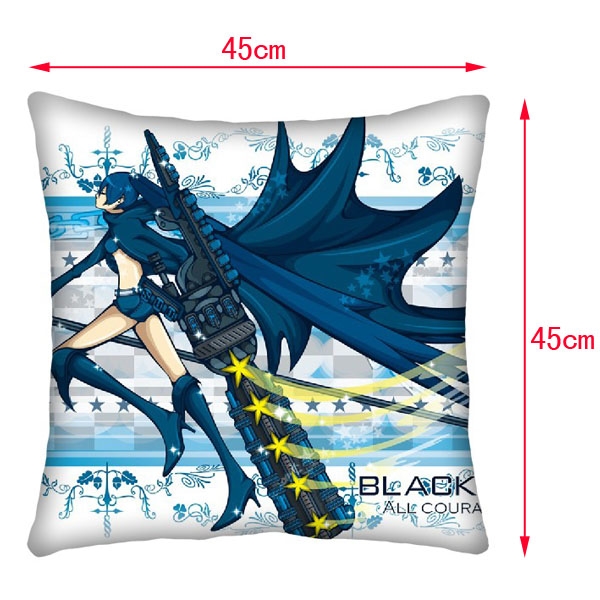 Black Rock Shooter Double-Side Cushion (reserve 3 days ahead) NO FILLING