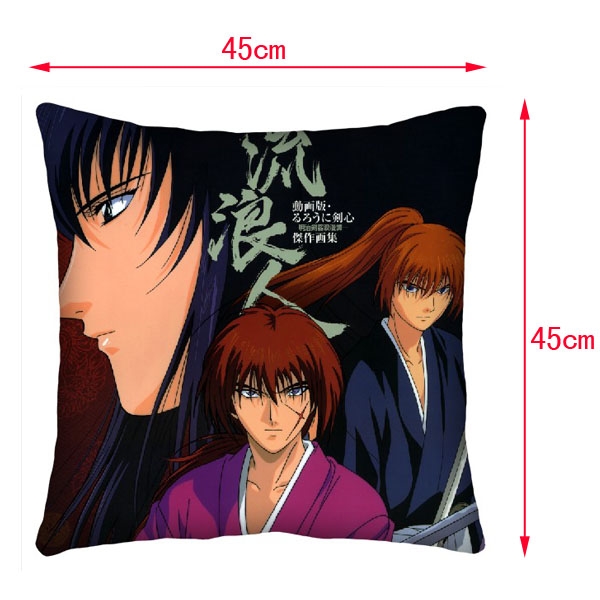Rurouni Kenshin Double-Side Cushion (reserve 3 days ahead) NO FILLING