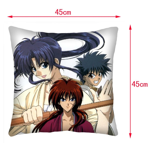 Rurouni Kenshin Double-Side Cushion (reserve 3 days ahead) NO FILLING