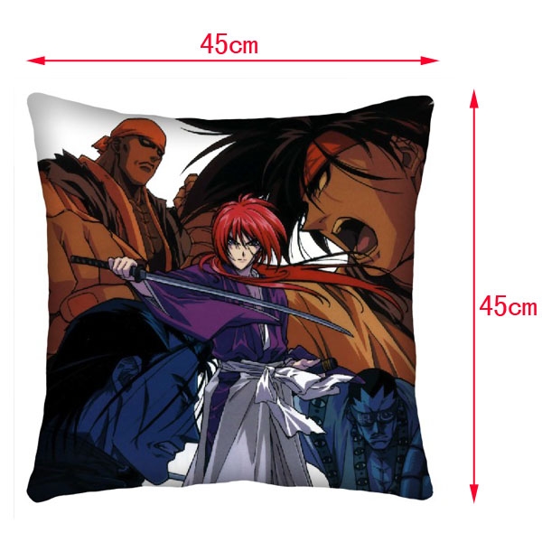 Rurouni Kenshin Double-Side Cushion (reserve 3 days ahead) NO FILLING