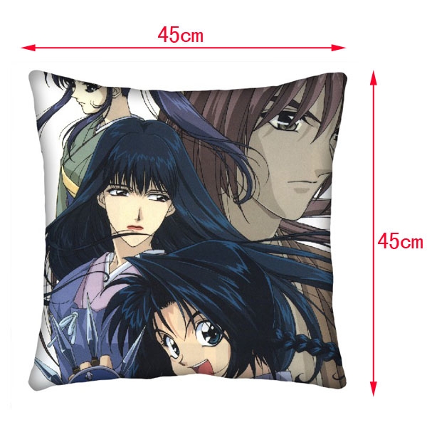 Rurouni Kenshin Double-Side Cushion (reserve 3 days ahead) NO FILLING