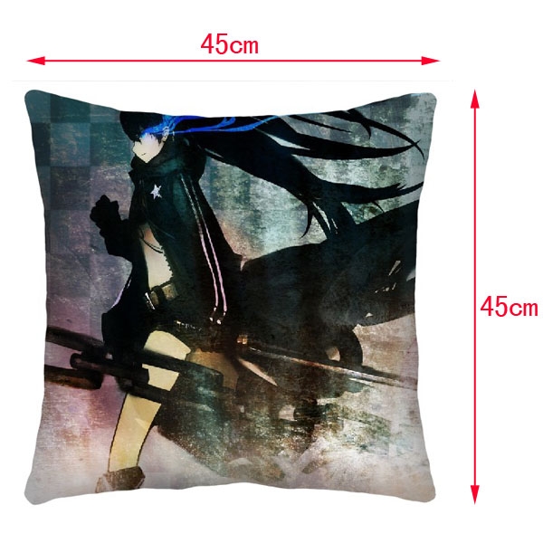 Black Rock Shooter Double-Side Cushion (reserve 3 days ahead) NO FILLING