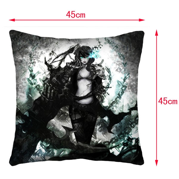 Black Rock Shooter Double-Side Cushion (reserve 3 days ahead) NO FILLING