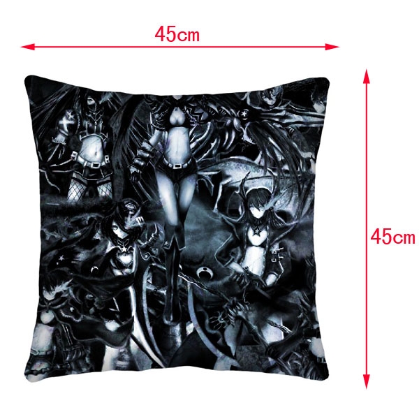 Black Rock Shooter Double-Side Cushion (reserve 3 days ahead) NO FILLING