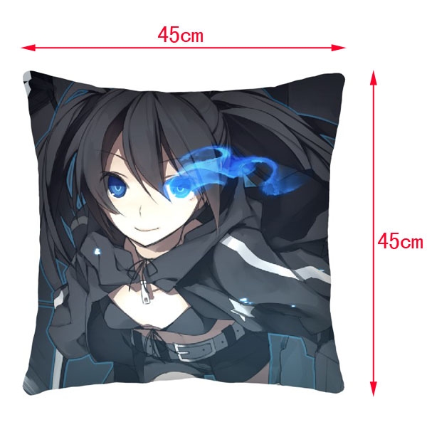 Black Rock Shooter Double-Side Cushion (reserve 3 days ahead) NO FILLING