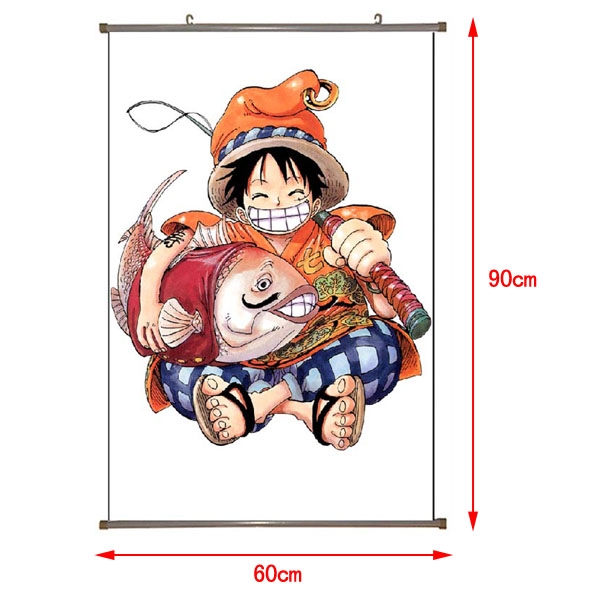 One Piece PU Wallscroll (reserve 3 days ahead) NO FILLING