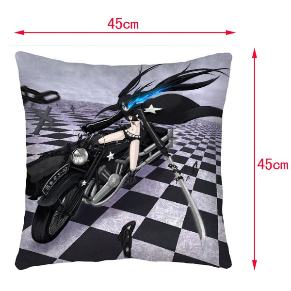 Black Rock Shooter Double-Side Cushion (reserve 3 days ahead) NO FILLING