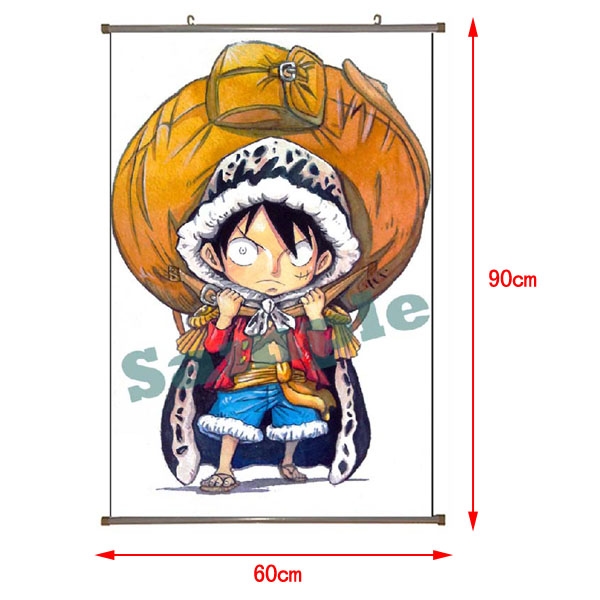 One Piece PU Wallscroll (reserve 3 days ahead) NO FILLING