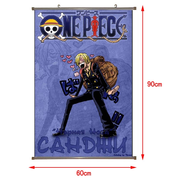 One Piece PU Wallscroll (reserve 3 days ahead) NO FILLING