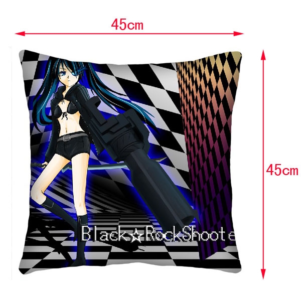 Black Rock Shooter Double-Side Cushion (reserve 3 days ahead) NO FILLING