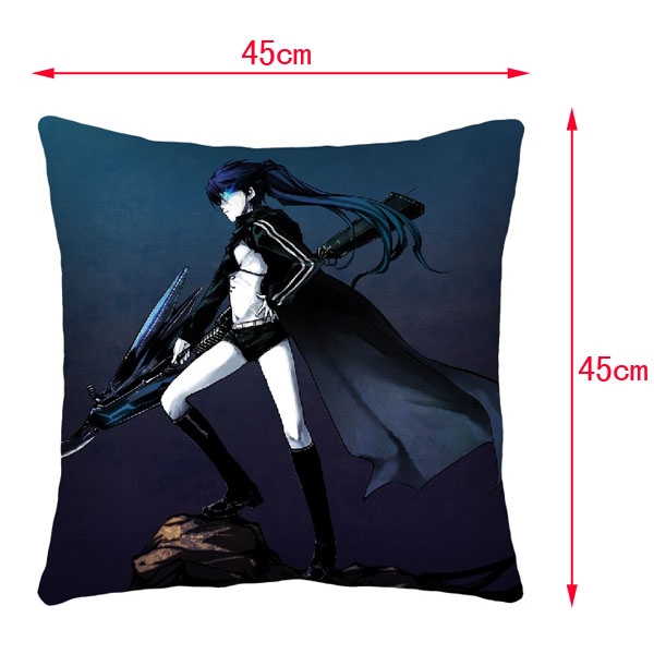 Black Rock Shooter Double-Side Cushion (reserve 3 days ahead) NO FILLING