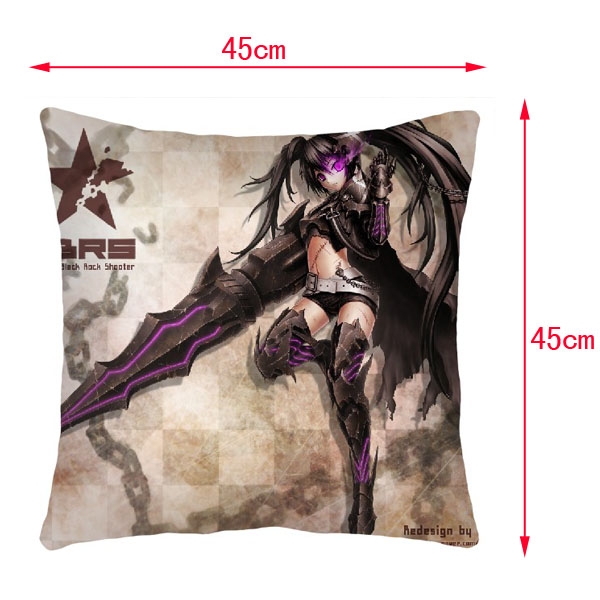 Black Rock Shooter Double-Side Cushion (reserve 3 days ahead) NO FILLING