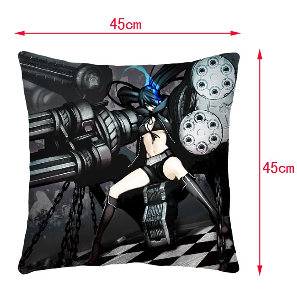 Black Rock Shooter Double-Side Cushion (reserve 3 days ahead) NO FILLING