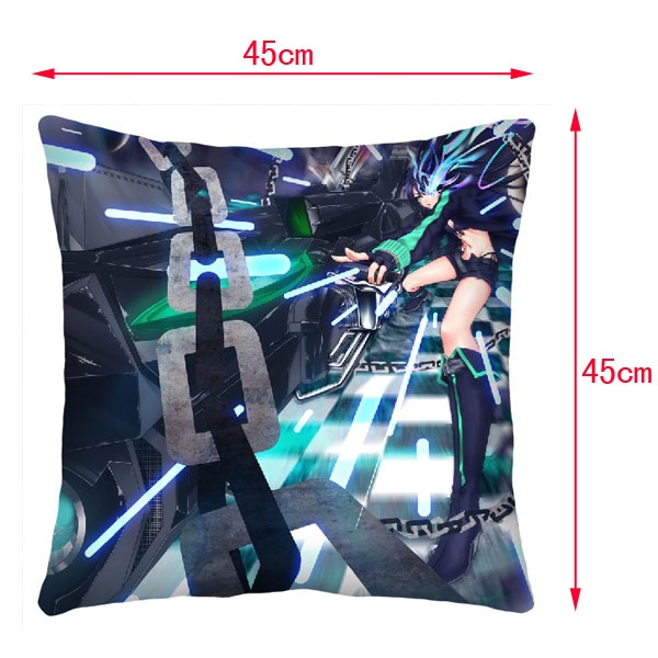 Black Rock Shooter Double-Side Cushion (reserve 3 days ahead) NO FILLING