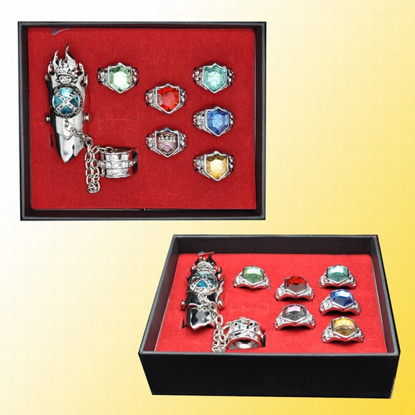 Hitman Reborn Ring Set