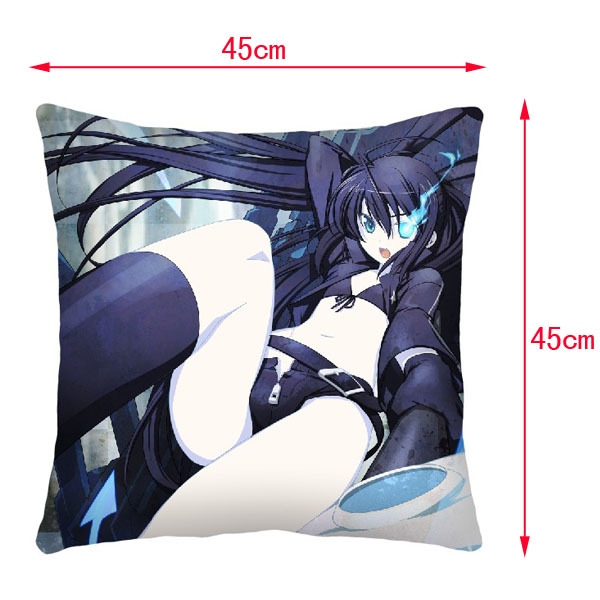 Black Rock Shooter Double-Side Cushion (reserve 3 days ahea) NO FILLING