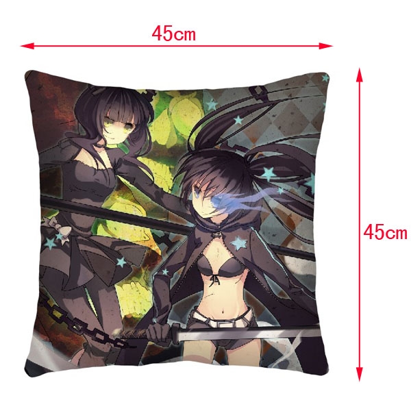 Black Rock Shooter Double-Side Cushion (reserve 3 days ahead) NO FILLING