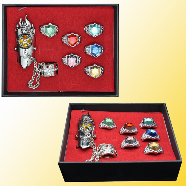 Hitman Reborn Ring Set