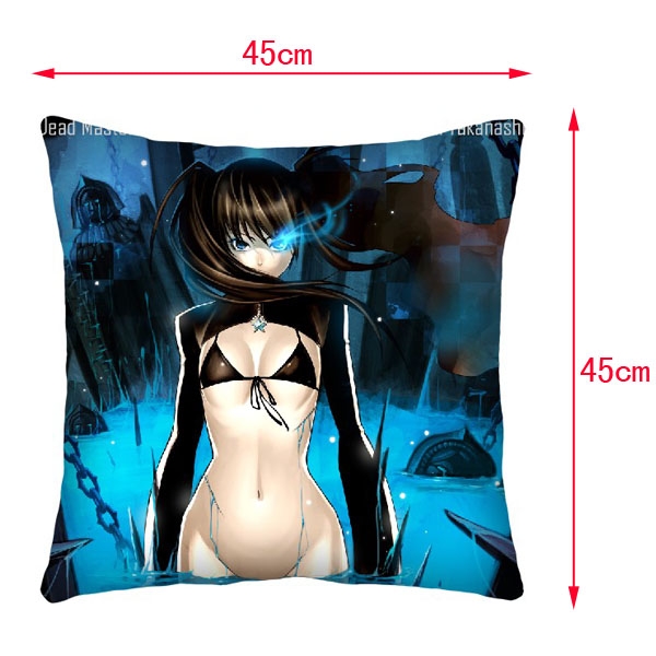 Black Rock Shooter Double-Side Cushion (reserve 3 days ahead) NO FILLING