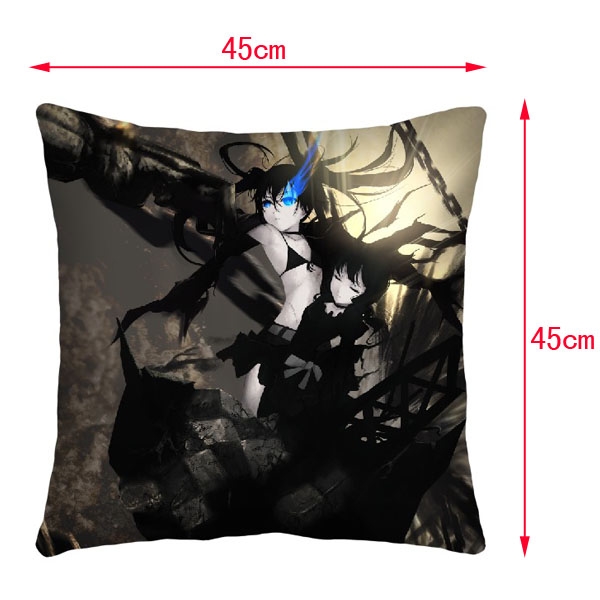 Black Rock Shooter Double-Side Cushion (reserve 3 days ahead) NO FILLING