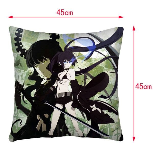 Black Rock Shooter Double-Side Cushion (reserve 3 days ahead) NO FILLING