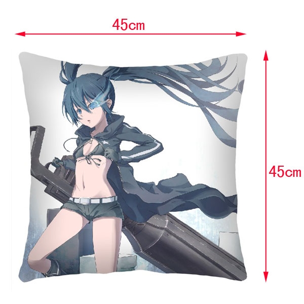 Black Rock Shooter Double-Side Cushion (reserve 3 days ahead) NO FILLING