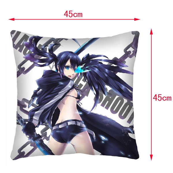 Black Rock Shooter Double-Side Cushion (reserve 3 days ahead) NO FILLING