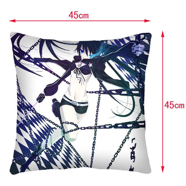 Black Rock Shooter Double-Side Cushion (reserve 3 days ahead) NO FILLING