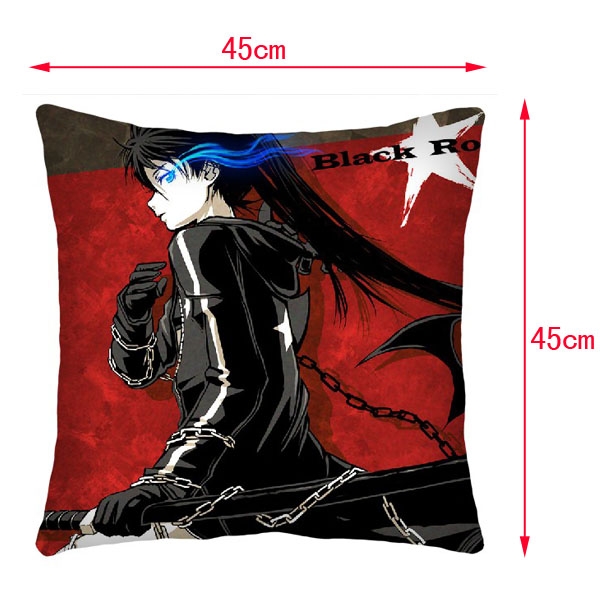 Black Rock Shooter  Double-Side Cushion (reserve 3 days ahead) NO FILLING