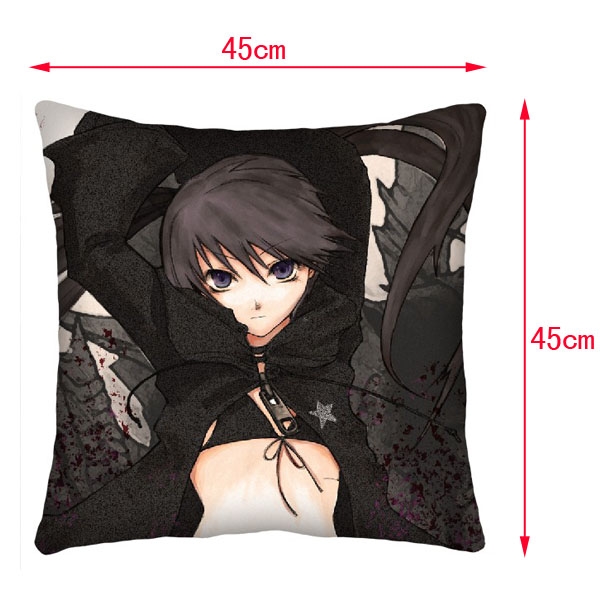 Black Rock Shooter  Double-Side Cushion (reserve 3 days ahead) NO FILLING