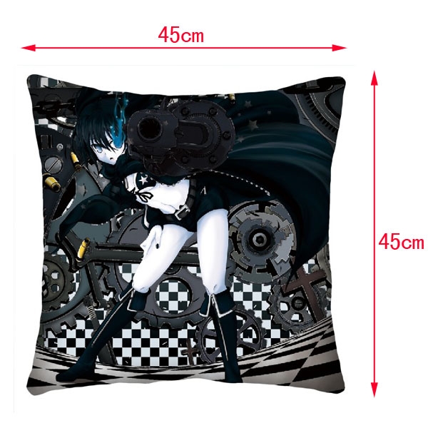 Black Rock Shooter  Double-Side Cushion (reserve 3 days ahead) NO FILLING