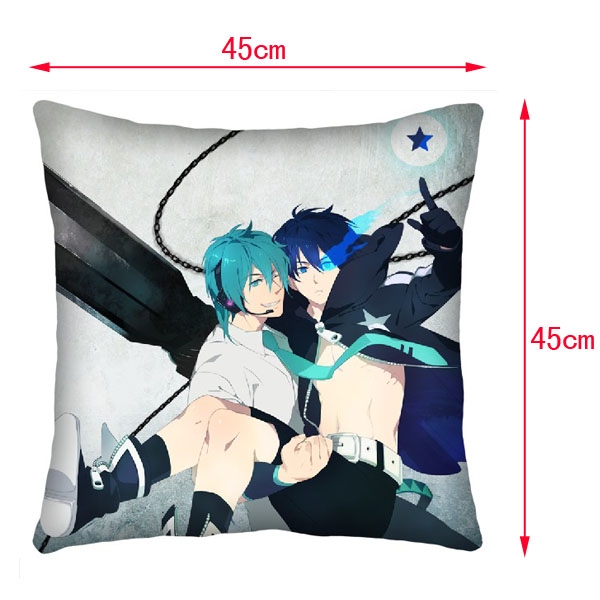 Black Rock Shooter  Double-Side Cushion (reserve 3 days ahead) NO FILLING