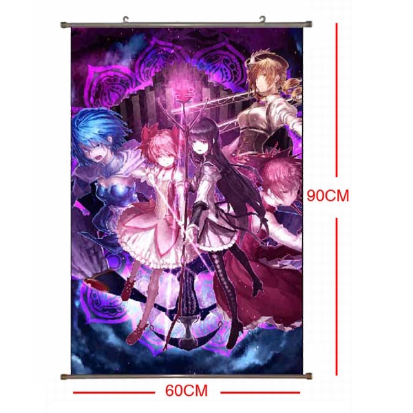 Magical Girl Madoka of the Magus PU Wallscroll (reserve 3 days ahead) NO FILLING