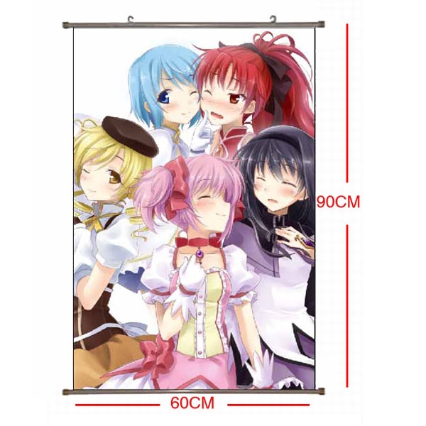 Magical Girl Madoka of the Magus PU Wallscroll (reserve 3 days ahead) NO FILLING