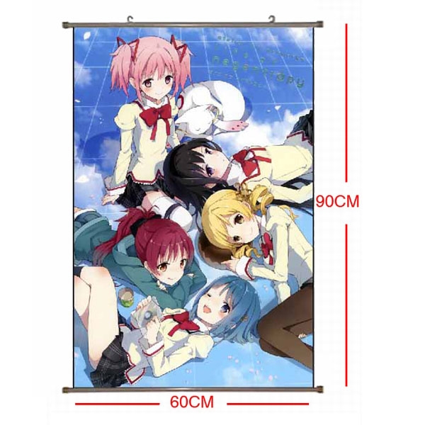 Magical Girl Madoka of the Magus PU Wallscroll (reserve 3 days ahead) NO FILLING