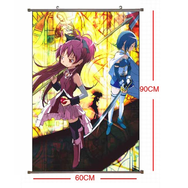 Magical Girl Madoka of the Magus PU Wallscroll (reserve 3 days ahead) NO FILLING