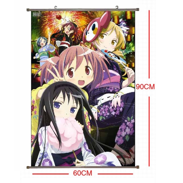 Magical Girl Madoka of the Magus Wallscroll(3 days ahead booking) NO FILLING