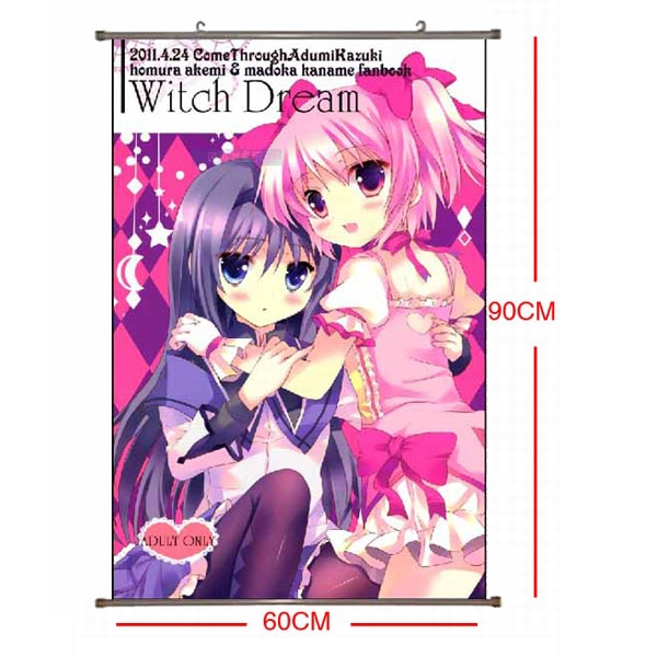 Magical Girl Madoka of the Magus Wallscroll(3 days ahead booking) NO FILLING