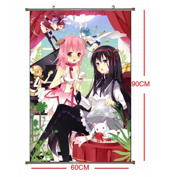 Magical Girl Madoka of the Magus PU Wallscroll (reserve 3 days ahead) NO FILLING