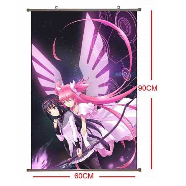 Magical Girl Madoka of the Magus PU Wallscroll (reserve 3 days ahead) NO FILLING