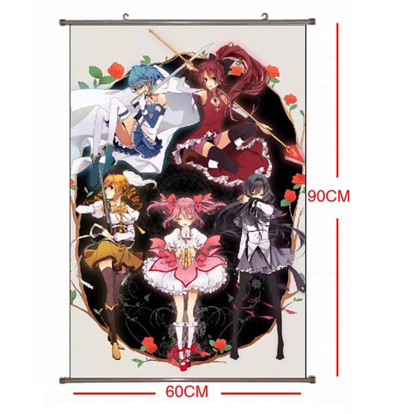 Magical Girl Madoka of the Magus PU Wallscroll (reserve 3 days ahead) NO FILLING