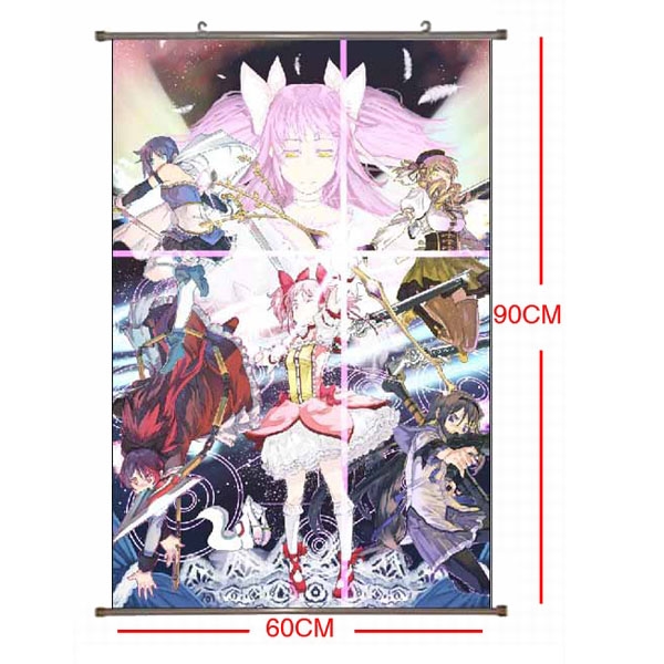 Magical Girl Madoka of the Magus PU Wallscroll (reserve 3 days ahead) NO FILLING