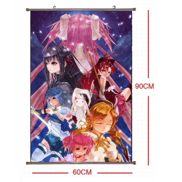 Magical Girl Madoka of the Magus PU Wallscroll (reserve 3 days ahead) NO FILLING