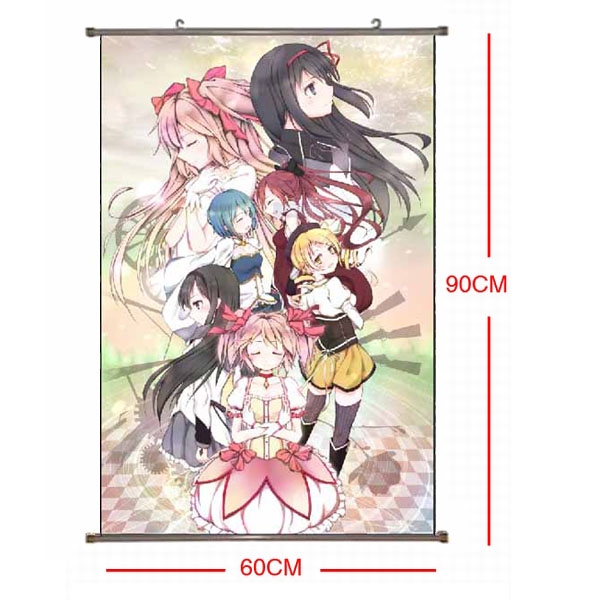 Magical Girl Madoka of the Magus PU Wallscroll (reserve 3 days ahead) NO FILLING