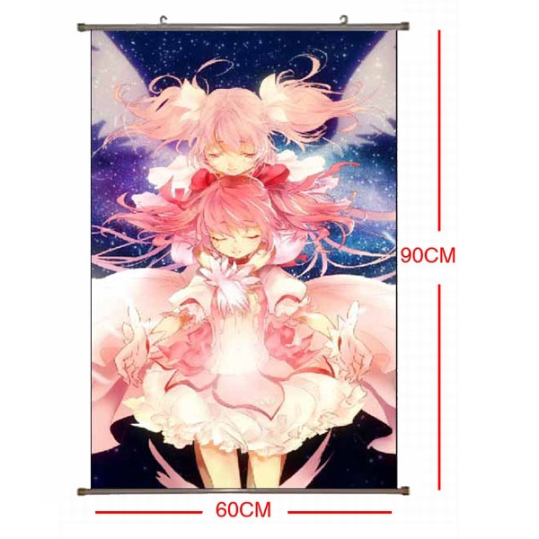 Magical Girl Madoka of the Magus PU Wallscroll (reserve 3 days ahead) NO FILLING