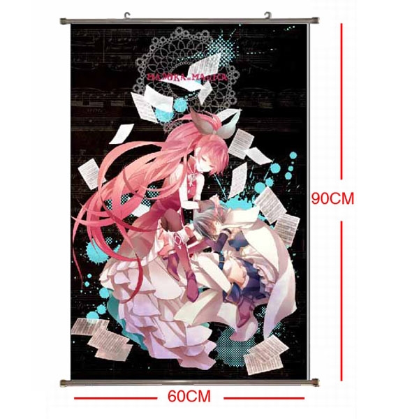 Magical Girl Madoka of the Magus PU Wallscroll (reserve 3 days ahead) NO FILLING